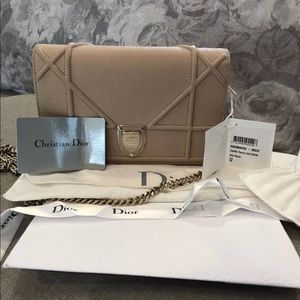 Diorama Wallet on Chain Clutch